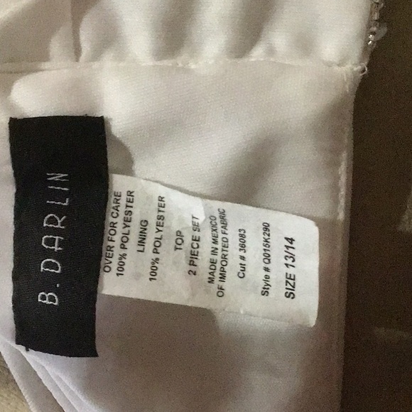 B Darlin White CropTop - Picture 6 of 6